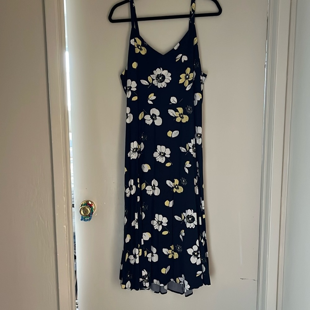 GAP Navy Floral Dress